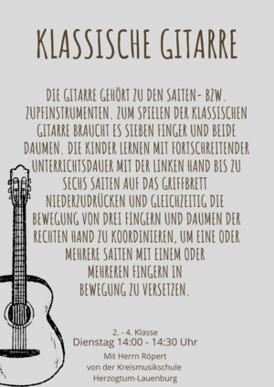 Klassische Gitarre