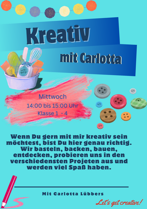 Kreativ mit Carlotta