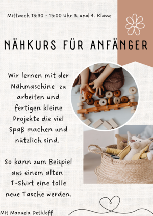 Nähen für Anfänger