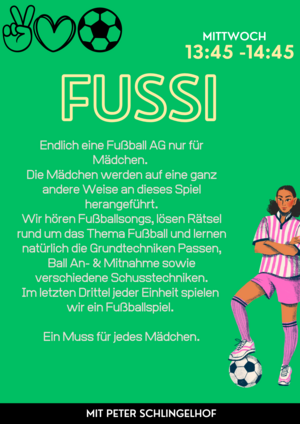 Fußball für Mädchen